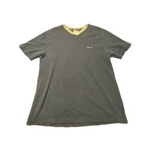 Vintage V-Neck Tommy Hilfiger Men’s T- Shirt Blue Size M